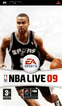 NBA Live 09 (ES) box cover front